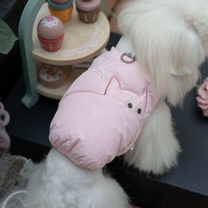 taniwina peek-a-bood with d-ring with small dogs