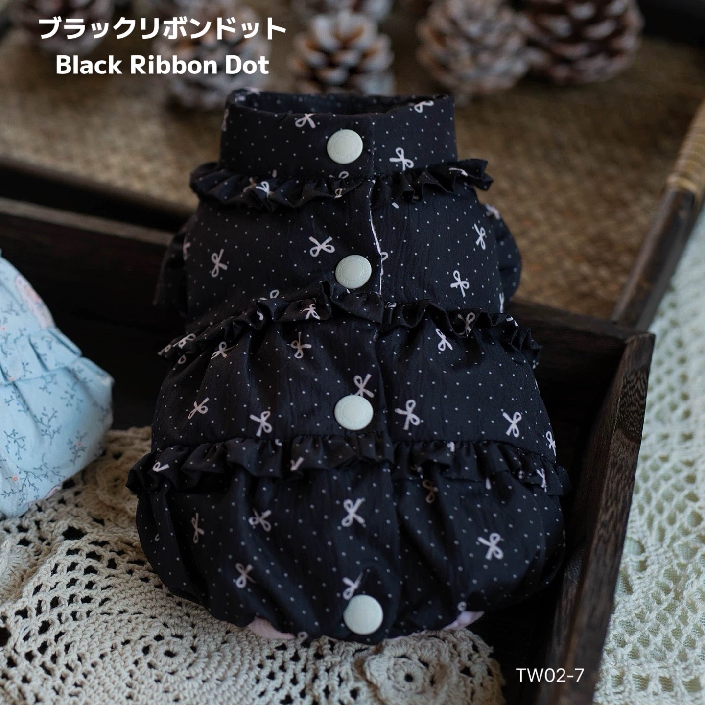 TaniWina Floral Frill Waterproof Down Coat Collection