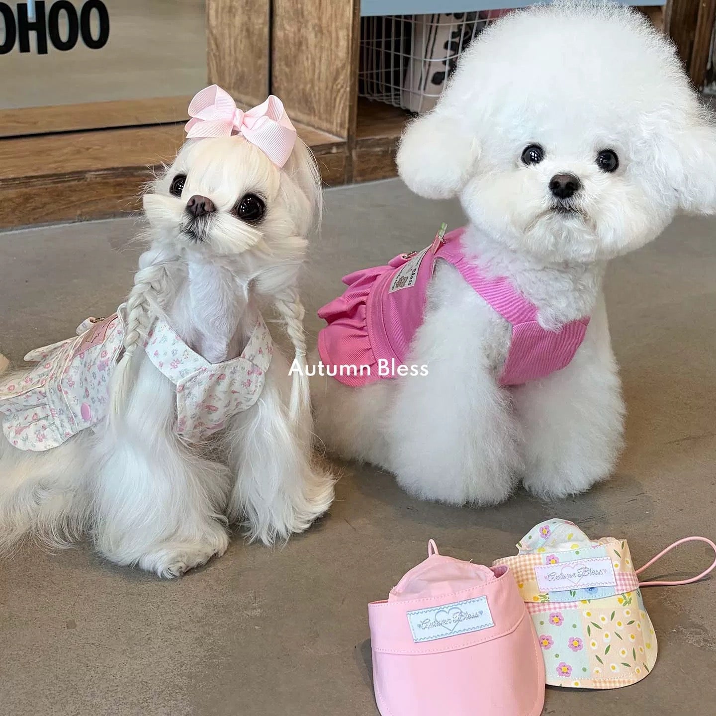 Autumn Bless フロントジップ ハーネスドッキングワンピース