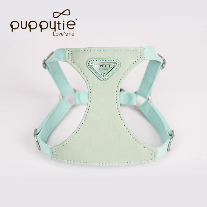 Puppytie No Pull Dog Harness with Multifunction Dog Leash,Soft Adjustable No Choke Escape Proof Pet Harness Vest,Light