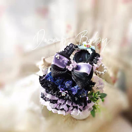 Doung Baby Midnight Halloween Princess Dress