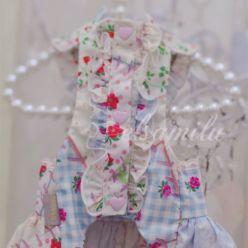 Elsamilu Patchwork Bear Candy Dress