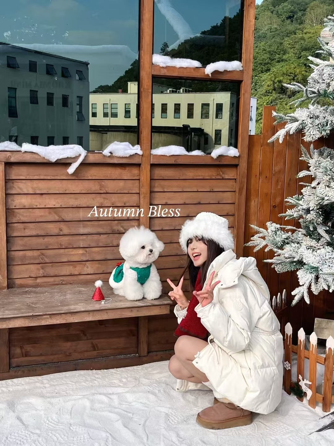 Autumn Bless の輝きの輝きのクリスマスドレス