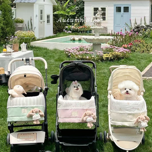 Autumn Bless ペットカート用ふんわり囲みクッション| Soft Bumper Guard for Pet Stroller