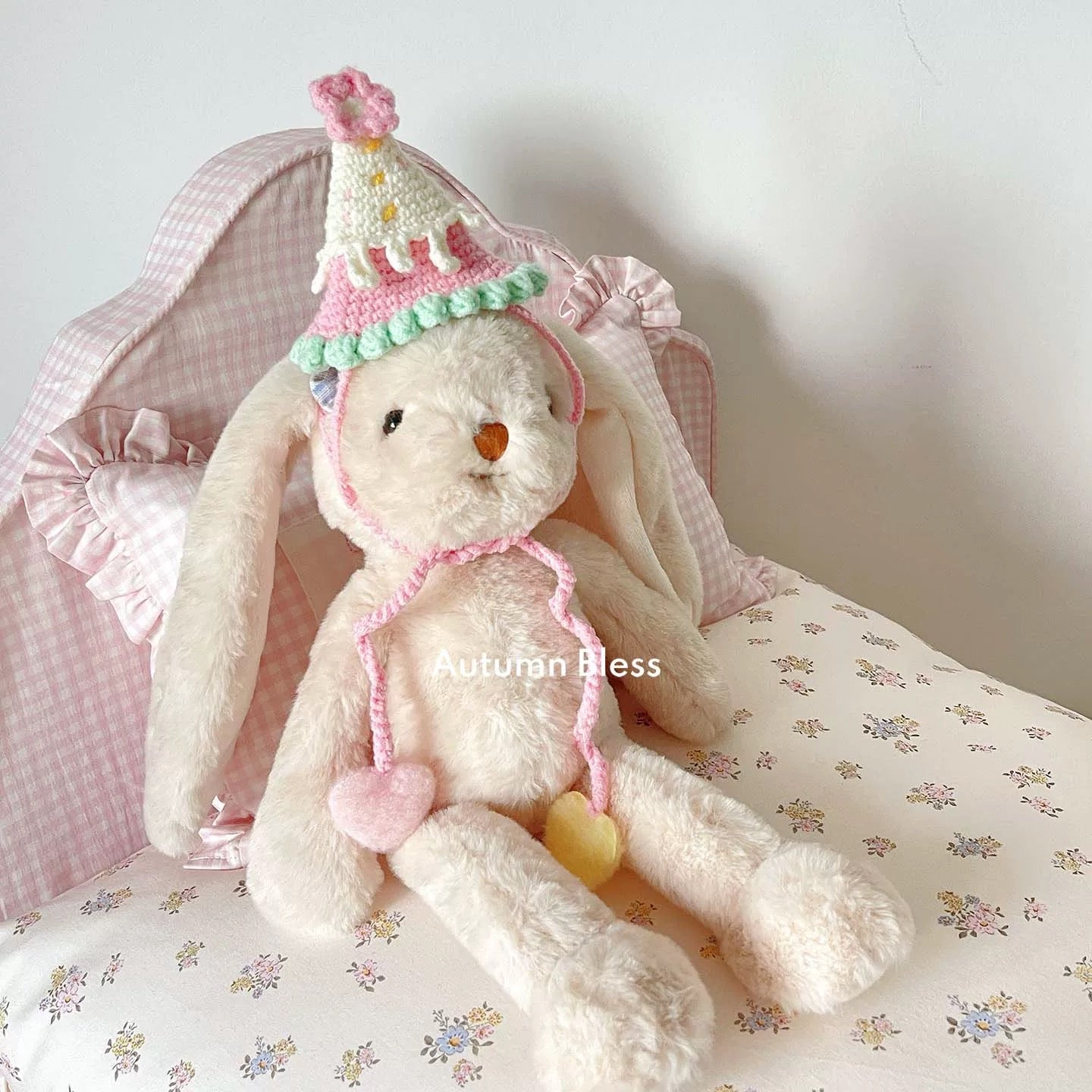 Autumn Bless パステルケーキフリルニットワンピース | Pastel Cake Frill Knit Dress