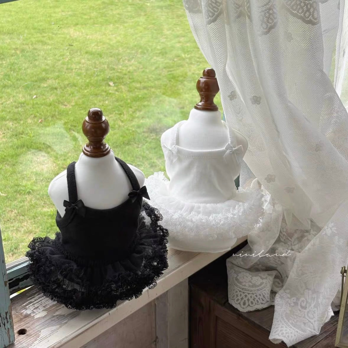 NINILand Swan Ballerina Tutu Dress