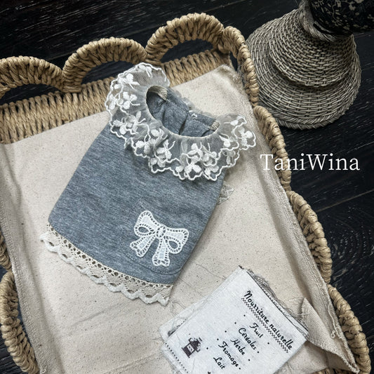 TaniWina Romantic Lace Collar Blouse