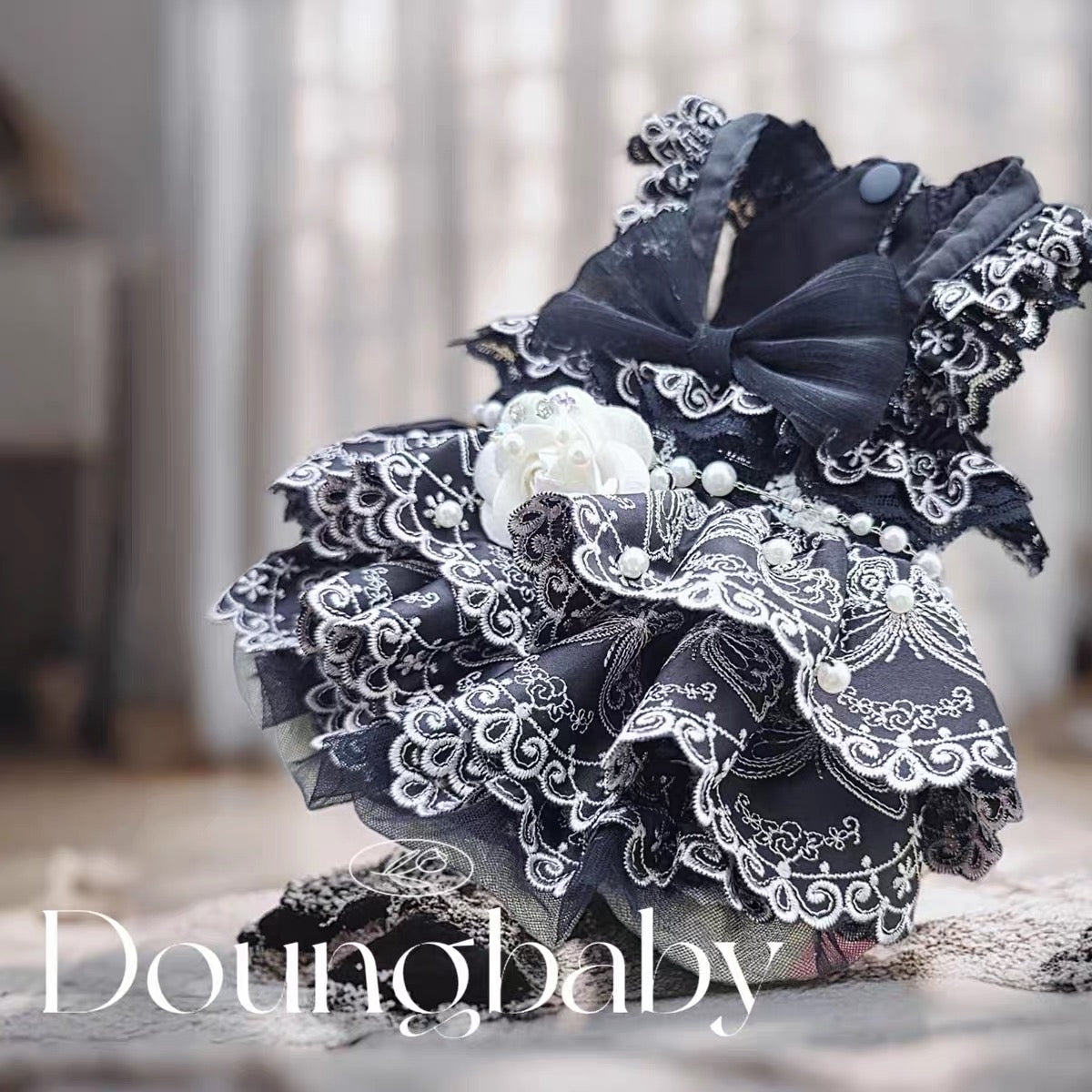 Doung Baby Midnight Rose Halloween Couture Dress