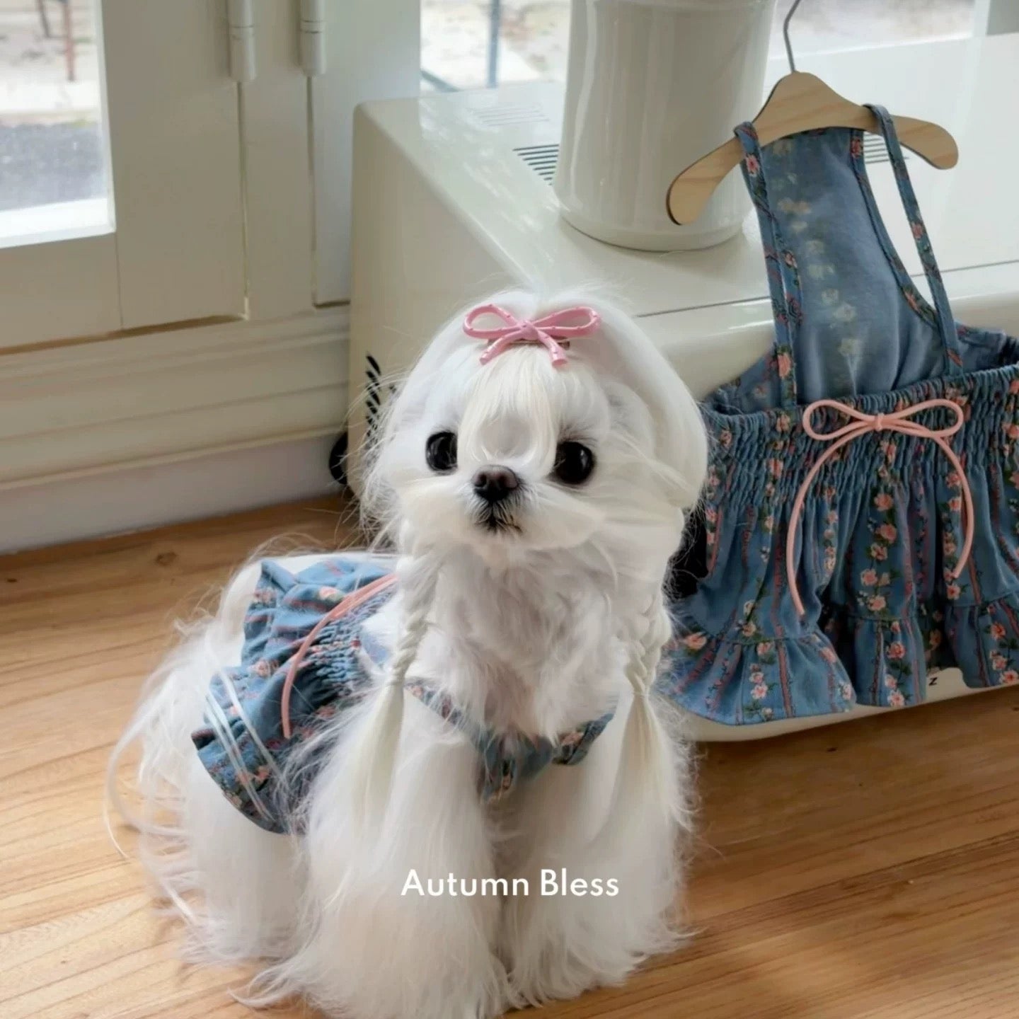 Autumn Bless ヴィンテージフローラルデニムシリーズ