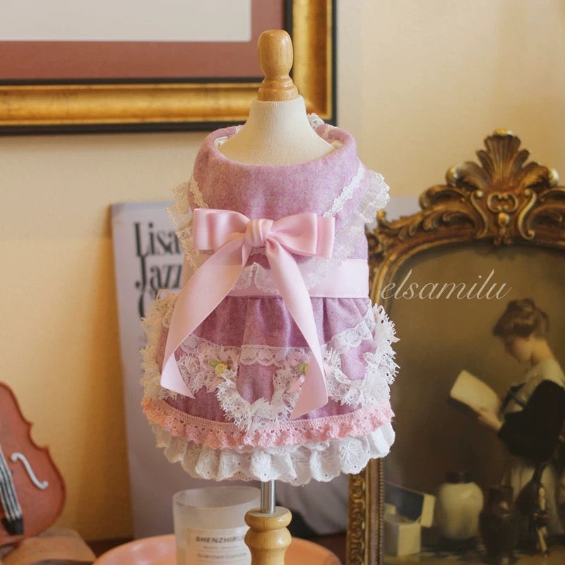 Elsamilu Romantic Purple Dress