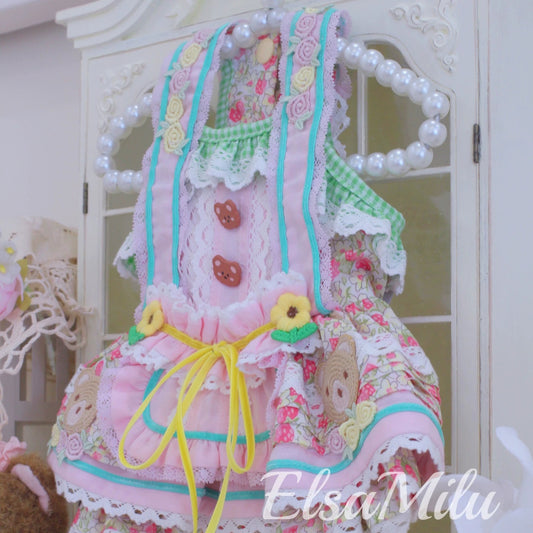 Elsamilu Fairy Forest Apron One-piece