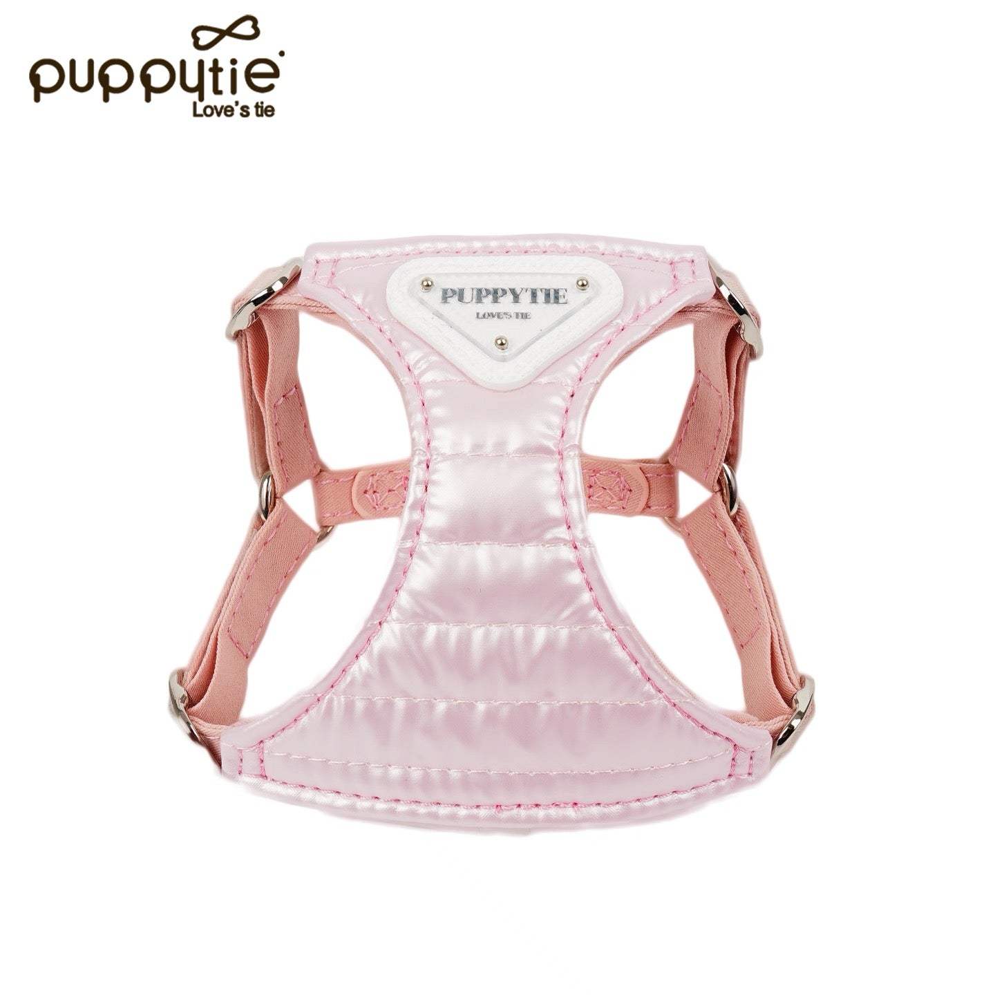 Puppytie Winter Iridescent Cotton-Padded No-Pull Dog Harness