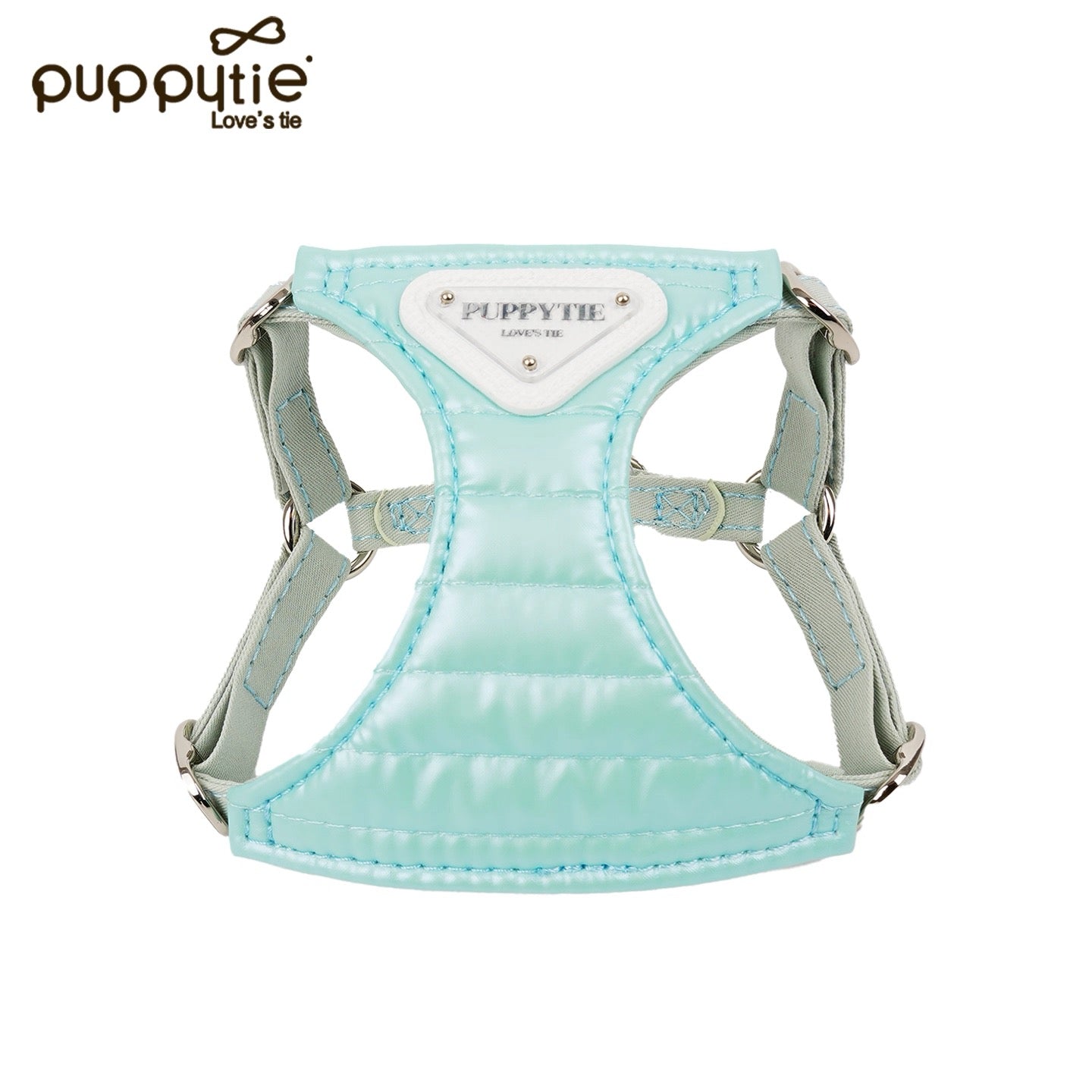 Puppytie Winter Iridescent Cotton-Padded No-Pull Dog Harness