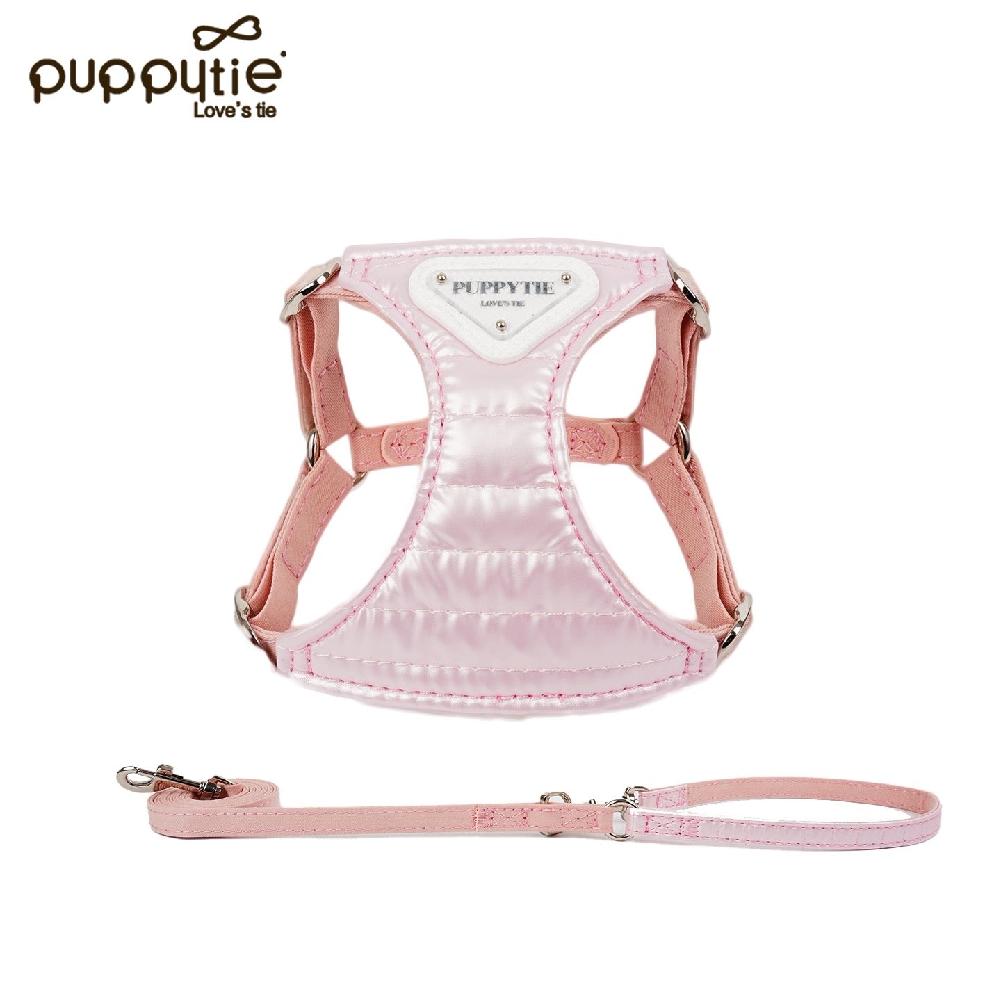 Puppytie Winter Iridescent Cotton-Padded No-Pull Dog Harness